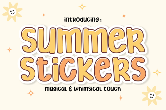 Bring on the Sunshine: The Font That Captures Summer's Carefree Spirit