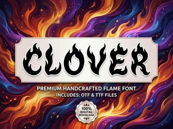 Clover: A Display Font That Commands Attention