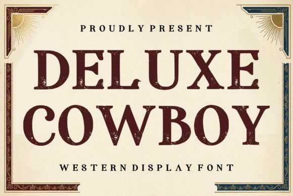 Deluxe Cowboy: Authentic Western Character for Bold Designs
