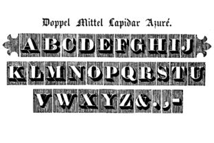 Doppel Mittel Lapidar Azure: A Bold Revival for Modern Designers