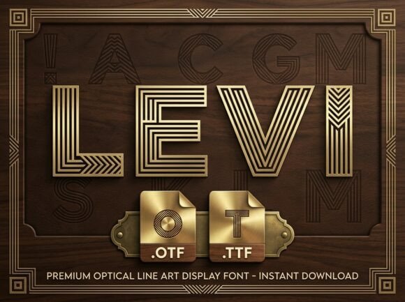 Levi: A Typeface Built for Architectural Elegance