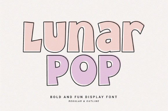 Lunar Pop: The Playful Typeface for Unforgettable Branding