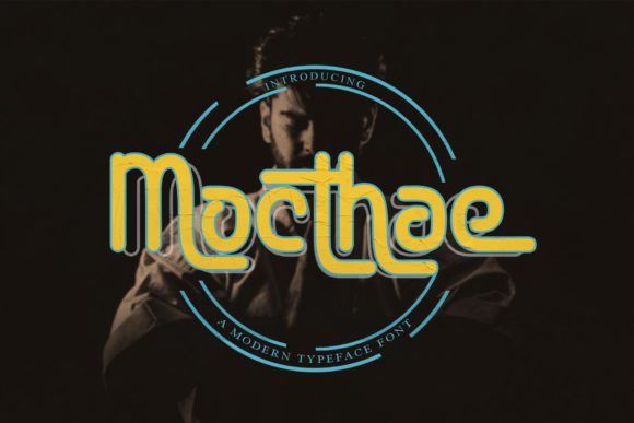Mocthae: A Playful Display Font for Bold Visuals