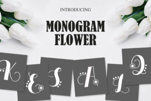 Monogram Flowers: Adding Botanical Elegance to Your Typography