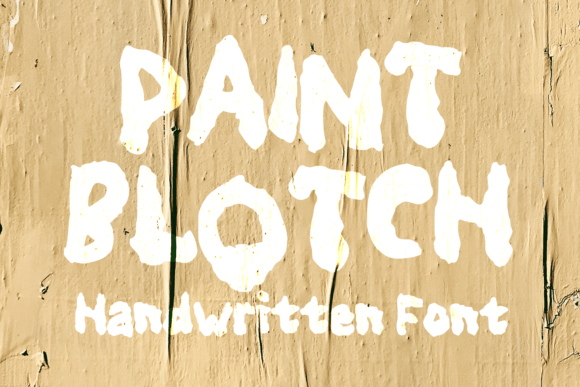 Paint Blotch: Unleash Bold, Hand-Painted Energy in Your Designs