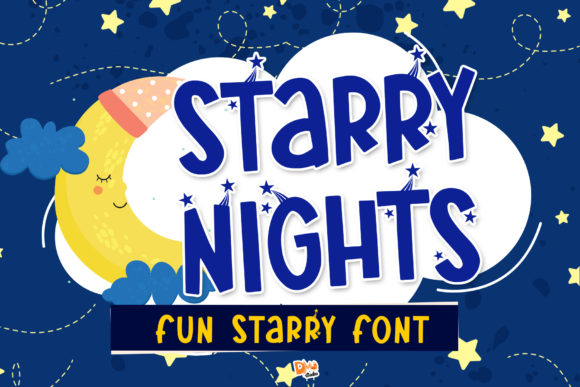 Starry Nights: A Font That Captures Night Sky Magic