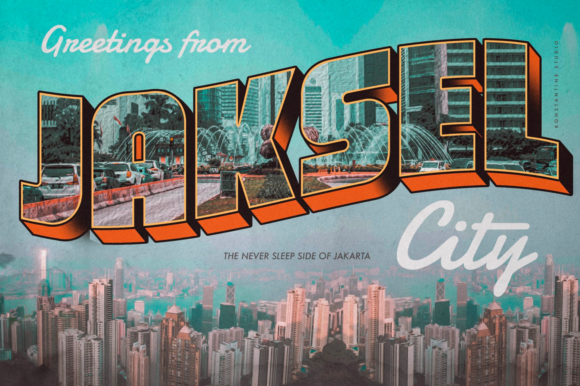 Unleash Bold Creativity with the Jaksel Typeface