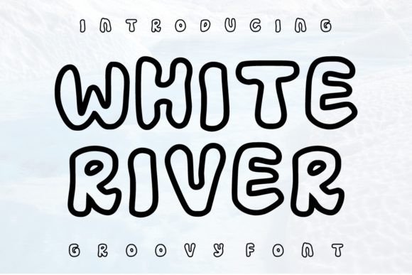 White River: A Vintage Display Typeface with Modern Groove